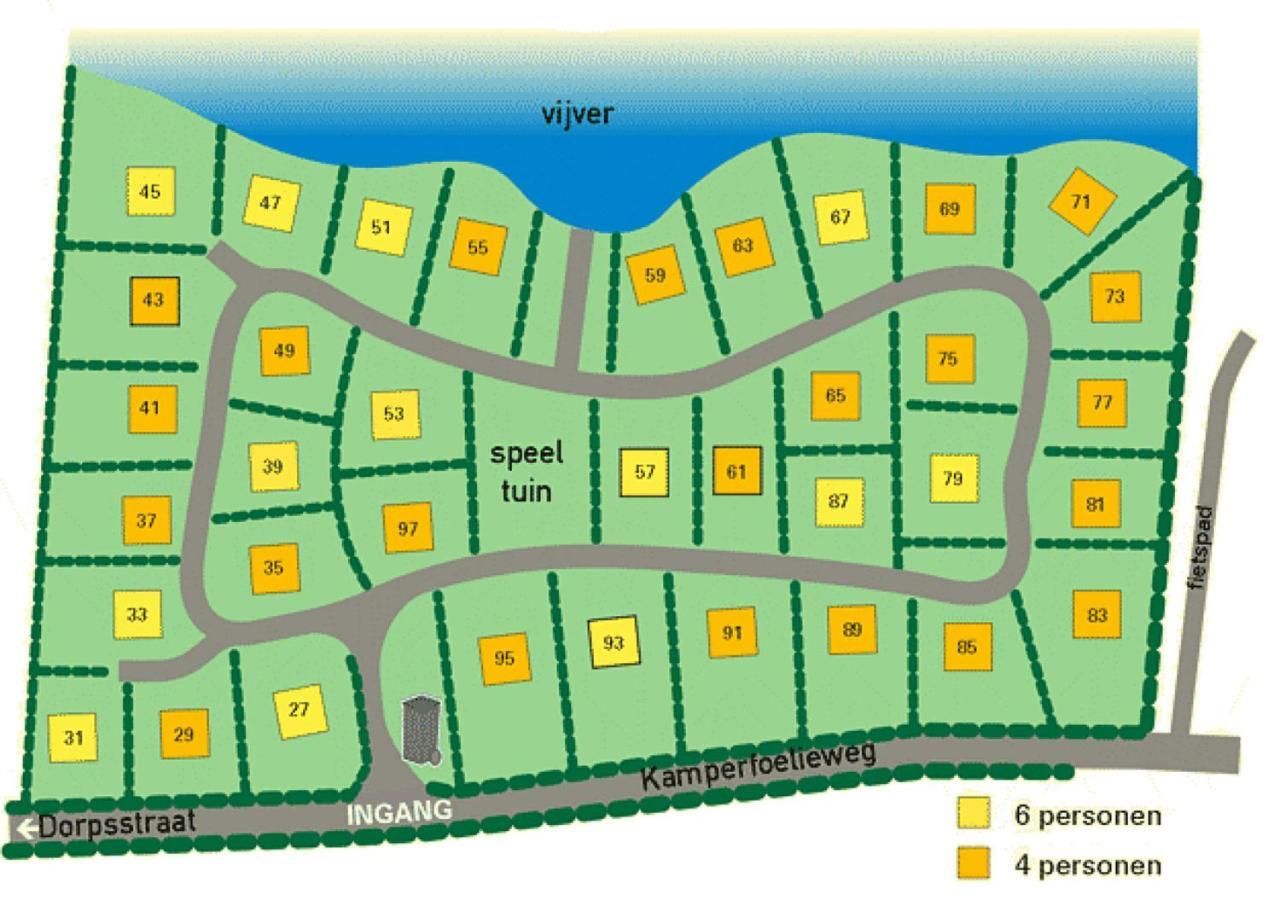 Villapark Kamperfoelie 73 De Koog  Buitenkant foto
